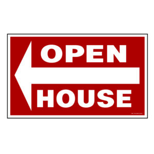 Open House Sleeve for 18"x30" Yard Sign